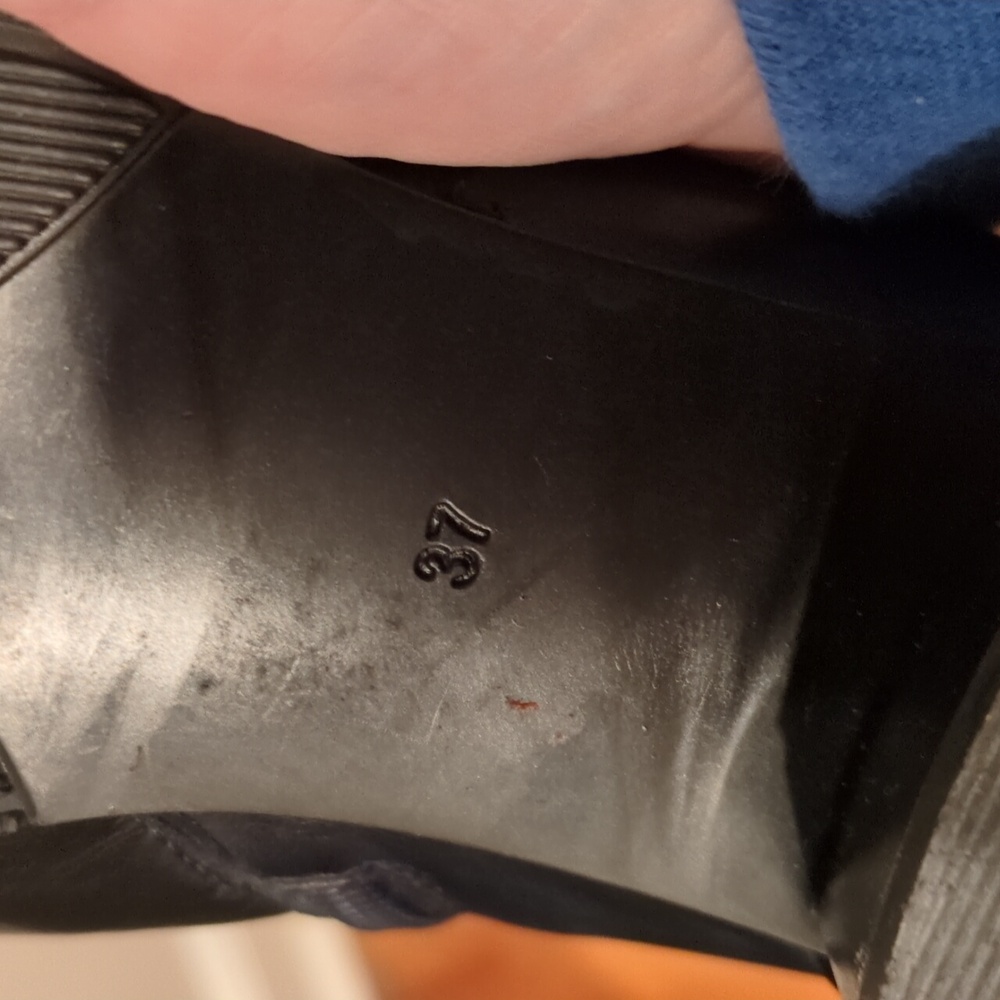 Regarde le Ciel Black Leather Ankle  Boots Womens EU 37 / 6.5 - Picture 5 of 9